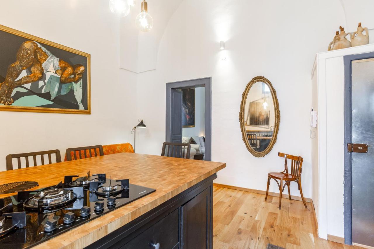 Lecce Center Charming Flat With Terrace Apartment Exterior foto